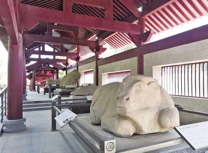 群墓石雕霍去病图片_霍去病墓石雕群_霍去病墓石雕群的意义