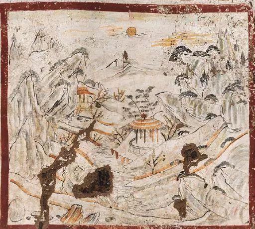 墓室壁画的特征和技法_墓室壁画的起源_墓室壁画