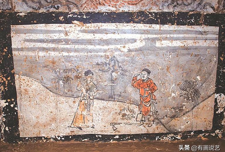 古墓壁画值钱吗_古代壁画墓_古墓壁画